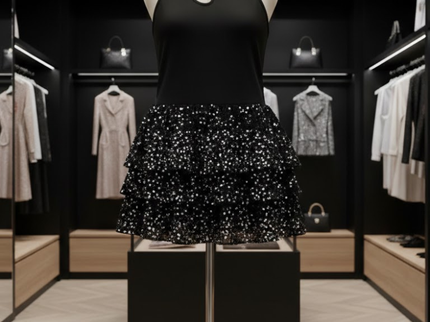Midnight Sequin Flare • ECLIPSE Neue Kollektion BYMANYC ® New York