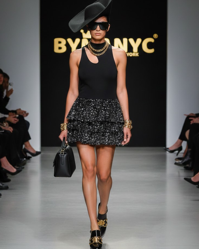 Midnight Sequin Flare • ECLIPSE Neue Kollektion BYMANYC ® New York