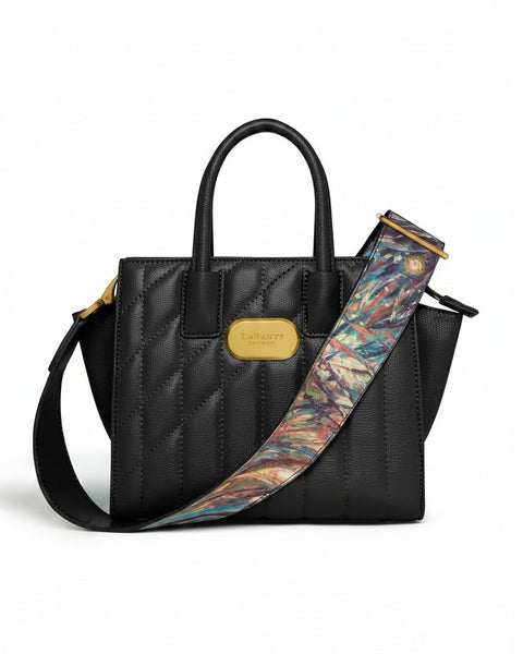 Mini Demi Tote Bag in Black-0