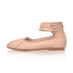 Muse Ankle Strap Leather Ballet Flats-5