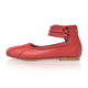 Muse Ankle Strap Leather Ballet Flats-2