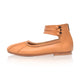 Muse Ankle Strap Leather Ballet Flats-6