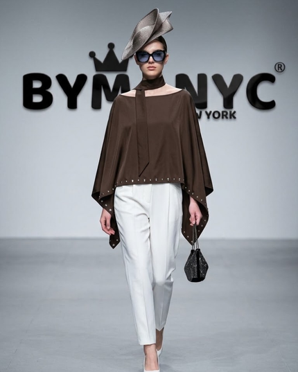 BYMANYC ® New York | Cape Jacket NOHO | Coffee Brown