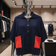 Navy Contrast Polo • TRIBECA New Collection BYMANYC ® New York-1