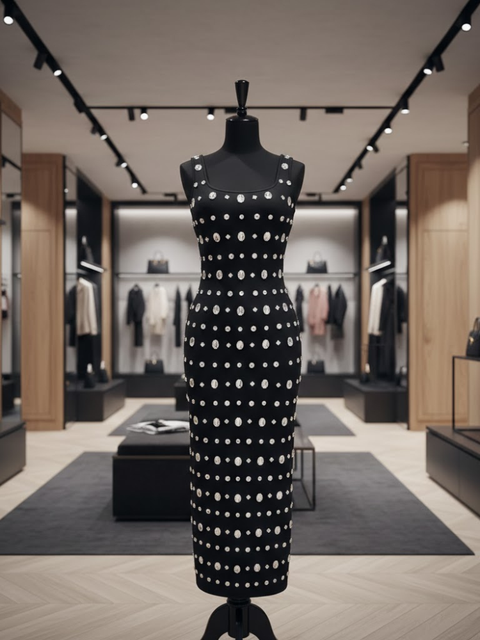 Noir Crystal Column • UPPER EAST New Collection BYMANYC ® New York-1