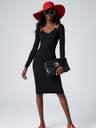 Noir Ornament Kleid • MEATPACKING New Collection