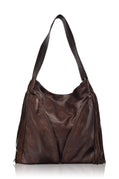 Dark Brown / Plain Lining