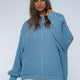 Nord Langarm-Kapuzenpullover – Oversized Rippenstrick