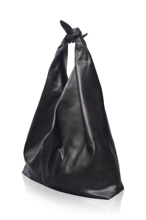 Nudo Knotted Leather Shoulder Bag-2