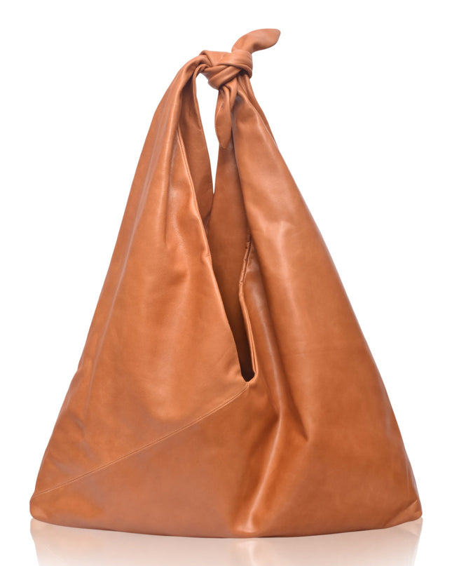 Nudo Knotted Leather Shoulder Bag-4