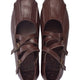 Obsession Criss-Cross Round Toe Flats-3