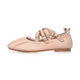Obsession Criss-Cross Round Toe Flats-1