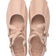 Obsession Criss-Cross Round Toe Flats-0