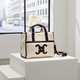 Moumoute Handtasche mit E-Logo