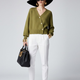 Olive Cropped Strick-Cardigan Ludlow – Couture in Nolita