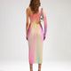 One-Shoulder Slit Kleid mit taillierter Taille | Upper East Side | BYMANYC ® New York