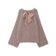 Oversize Mohair Knit Sweater With Satin Bow SOHO New Collection FASHION BYMANYC ® New York-1
