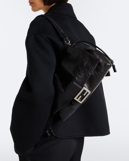 Fendi | Baguette Soft Large Ledertasche | Schwarz