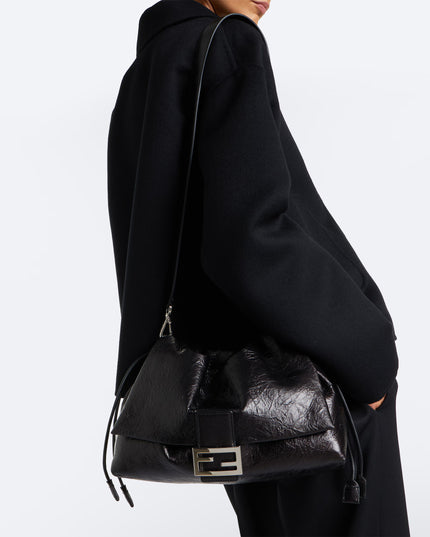 Fendi | Baguette Soft Large Ledertasche | Schwarz