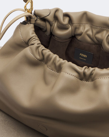 Fendi | Baguette Soft Large Ledertasche | Taupe