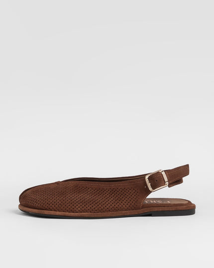 👡 L'ARTE MILANO – Damen Leder Sandalen | Brown