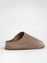 Women's leather outdoor slippers