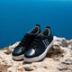 LB Black Apple Leather Sneakers for Women-3