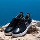 LB Black Apple Leather Sneakers Men-2