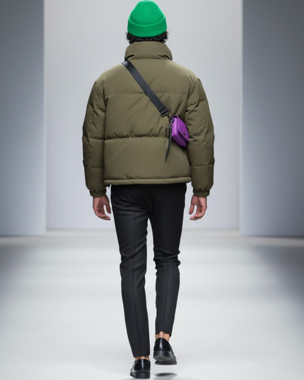 BYMANYC ® New York | Prospect Park Puffer Jacket | Army Green