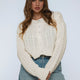 Parisse Cropped Knitted Cardigan-8