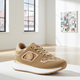 Plateau-Sneaker mit Schnürung – Braun
