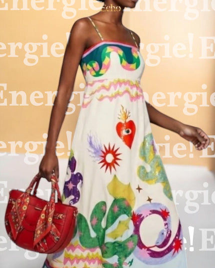 Damen Sommer Maxi-Kleid EAST VILLAGE | BYMANYC® New York