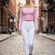 GRAMERCY Off-Shoulder Top Pink – Prêt-à-Porter