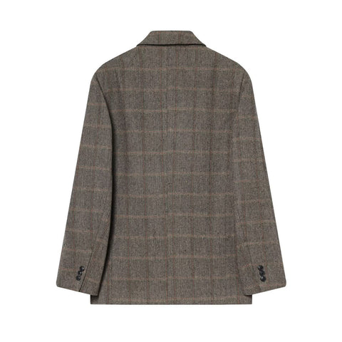 Plaid Wool-Blend Blazer SOHO New Collection FASHION BYMANYC ® New York-1
