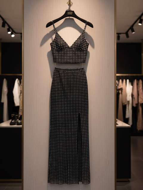 Polka Dot Mesh Set • SOHO New Collection BYMANYC ® New York-1