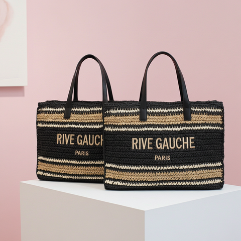 Crochet Tragetasche RIVE GAUCHE