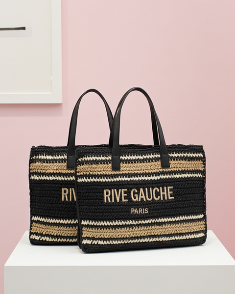 Crochet Tragetasche RIVE GAUCHE