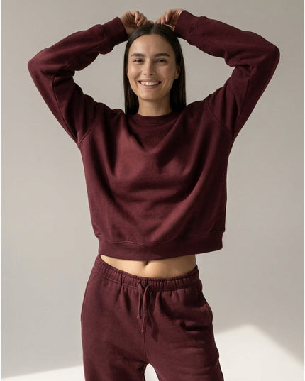 Women's sweater and pants, "Heavy Cotton"