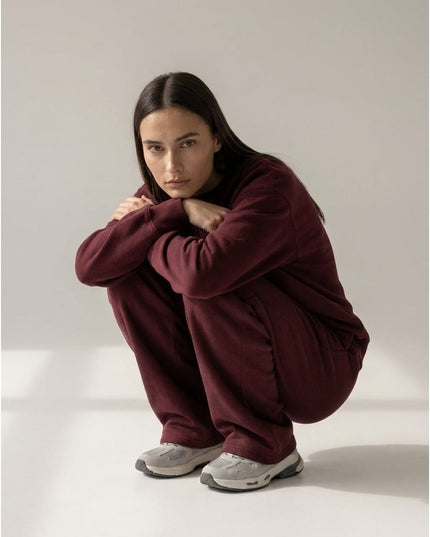 Women's sweater and pants, "Heavy Cotton"