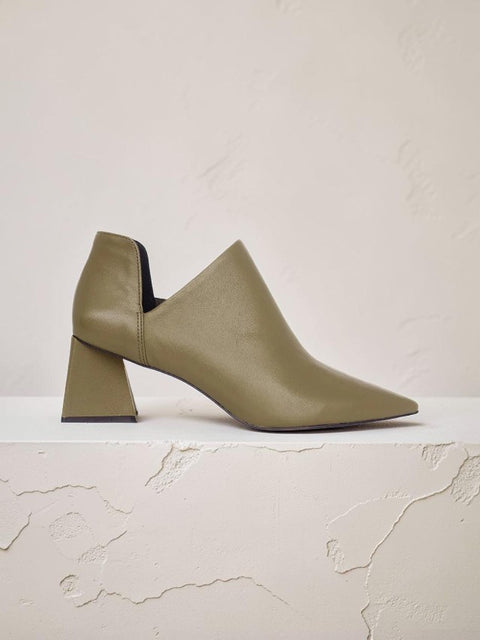 Maranta Olive Stiefeletten