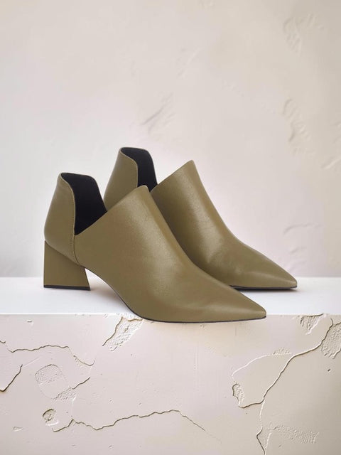 Maranta Olive Stiefeletten