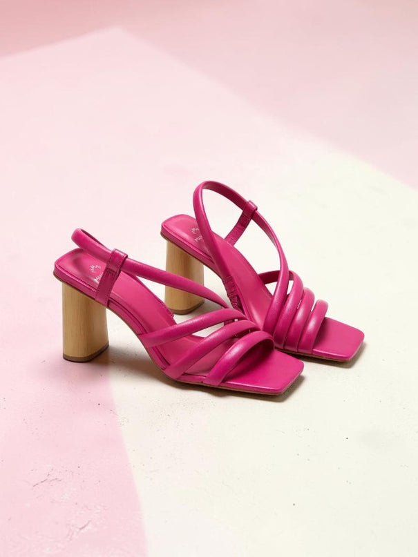 Cedro Kalbsleder-Sandalen Pink