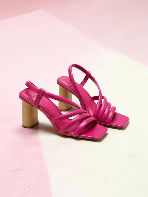 Cedro Kalbsleder-Sandalen Pink –