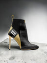 New York Tribeca Gold Flame – Veganer High Heel Damen