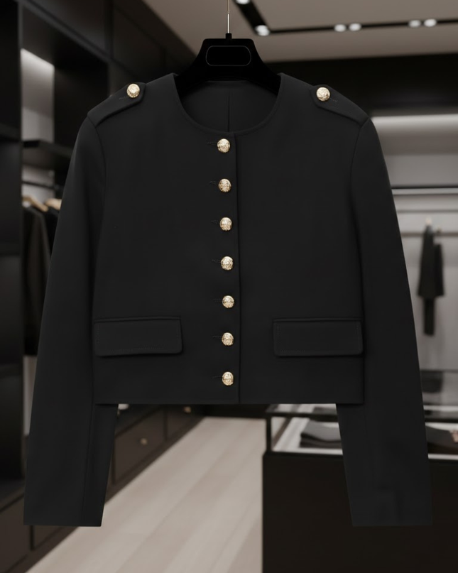 Regency Military Crop-Jacket • THE MET New Collection BYMANYC ® New York-1