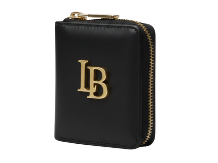 Regents Park Mini Black Plant-Based Leather Wallet (Available for Pre-order 10th August 2026)