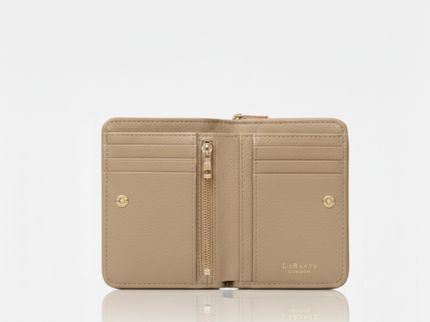Regents Park Nude Plant-Based Leather Wallet (Available for Pre-order 10th August 2026)