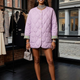 Reversible Quilted Lavender Floral Jacket HUDSON New Collection FASHION BYMANYC ® New York-0