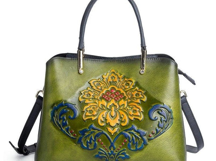 Rossie Viren Women's  Leather Top Handle Shoulder Cross Body Bags-0