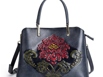 Rossie Viren Women's  Leather Top Handle Shoulder Cross Body Bags-1